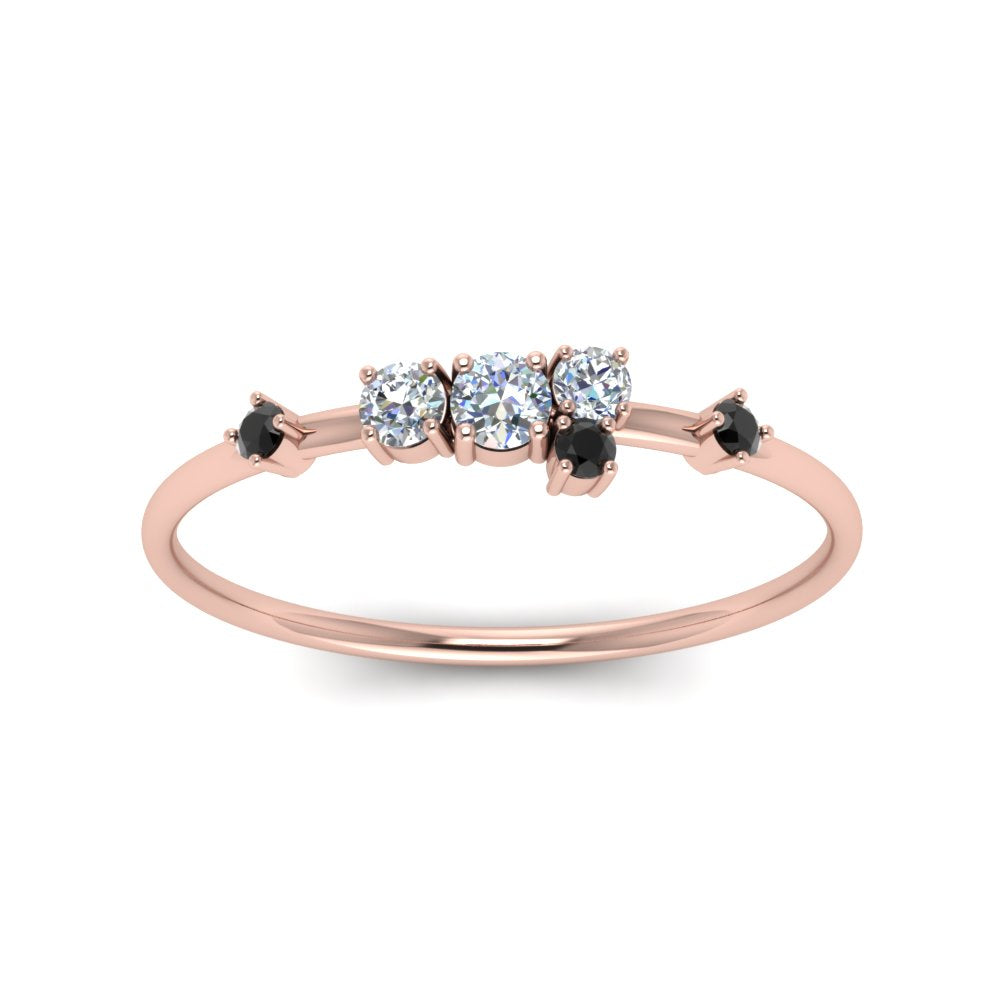 asymmetric-promise-ring-with-black-diamond-in-14K-rose-gold-FD8354RORGBLACK-NL-RG