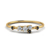 Load image into Gallery viewer, asymmetric-promise-ring-with-black-diamond-in-14K-yellow-gold-FD8354RORGBLACK-NL-YG