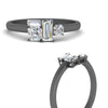 Load image into Gallery viewer, asymmetrical-offbeat-diamond-ring-in-black-gold-FD9770ASR-NL-BG