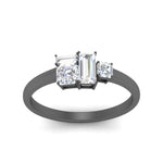 Load image into Gallery viewer, asymmetrical-offbeat-diamond-ring-in-black-gold-FD9770ASR-NL-BG
