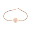 Load image into Gallery viewer, Alphabet disc diamond bracelet