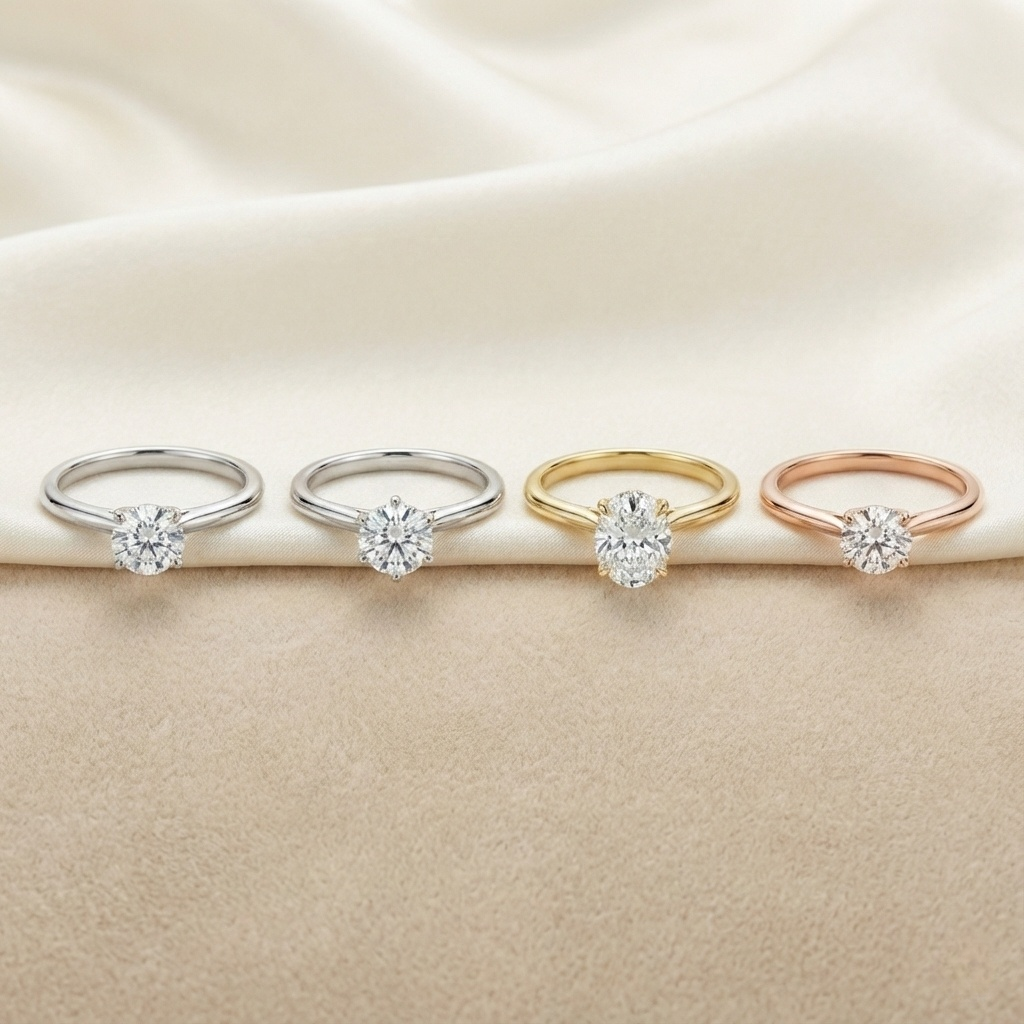Best Metal Options for Solitaire Engagement Rings