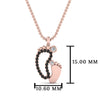 Load image into Gallery viewer, baby-foot-pendant-black-diamond-in-FDPD9367GBLACKANGLE1-NL-RG