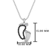 Load image into Gallery viewer, baby-foot-pendant-black-diamond-in-FDPD9367GBLACKANGLE1-NL-WG