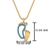 Load image into Gallery viewer, baby-foot-pendant-blue-topaz-in-FDPD9367GICBLTOANGLE1-NL-YG