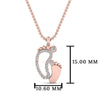 Load image into Gallery viewer, baby-foot-pendant-diamond-in-FDPD9367ANGLE1-NL-RG