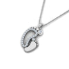Load image into Gallery viewer, baby-foot-pendant-diamond-in-FDPD9367ANGLE1-NL-WG