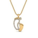Load image into Gallery viewer, fdpd9367/baby-foot-diamond-pendant-in-fdpd9367-fancy-nl-yg
