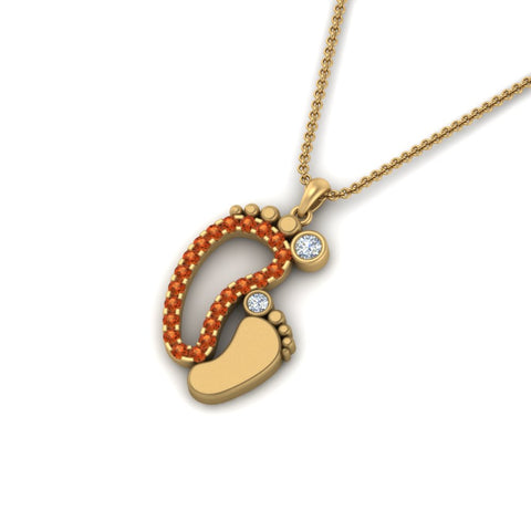 baby-foot-pendant-orange-sapphire-in-FDPD9367GSAORANGLE1-NL-YG