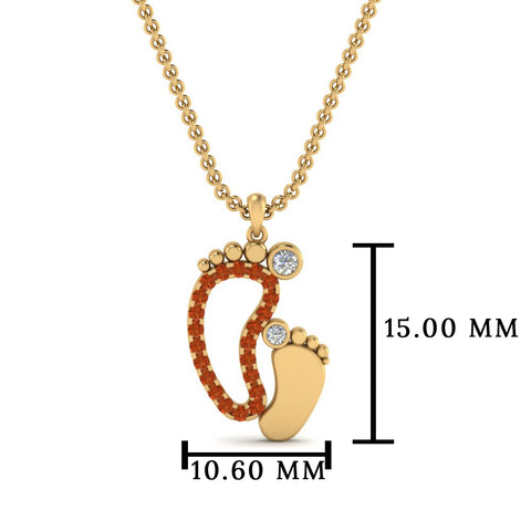 baby-foot-pendant-orange-sapphire-in-FDPD9367GSAORANGLE1-NL-YG