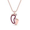 Load image into Gallery viewer, baby-foot-pendant-pink-sapphire-in-FDPD9367GSADRPIANGLE1-NL-RG