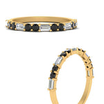 Load image into Gallery viewer, Baguette And Round Thin Stack Band
