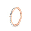 Load image into Gallery viewer, baguette-and-round-diamond-band-in-rose-gold-fdewb318angle2-nl-rg