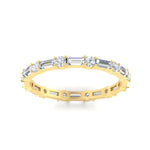 Load image into Gallery viewer, baguette-and-round-diamond-band-in-yellow-gold-fdewb318angle5-nl-yg
