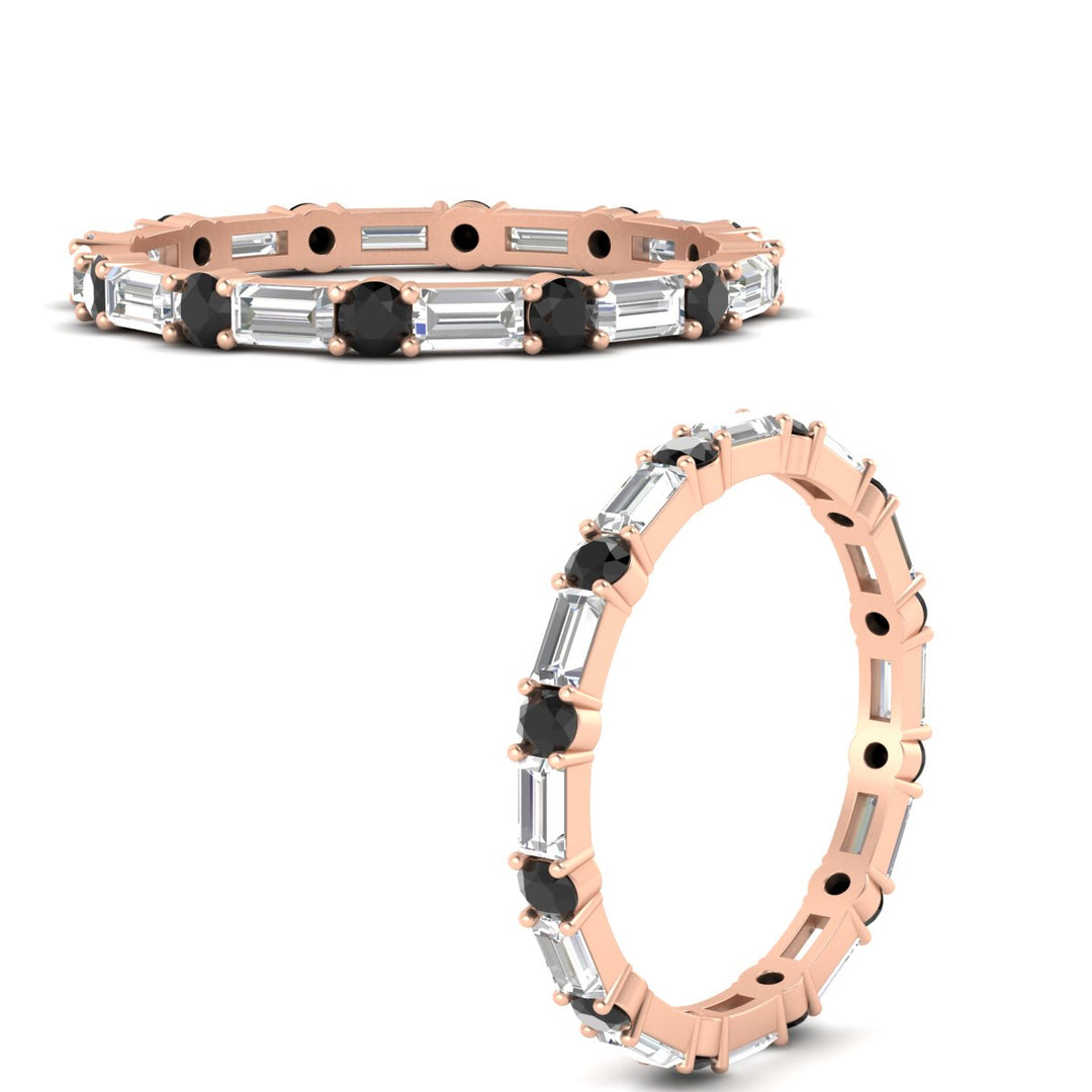 baguette-and-round-diamond-band-with-black-diamond-in-rose-gold-fdewb318gblackangle3-nl-rg