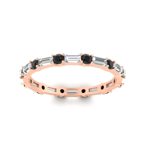 baguette-and-round-diamond-band-with-black-diamond-in-rose-gold-fdewb318gblackangle5-nl-rg