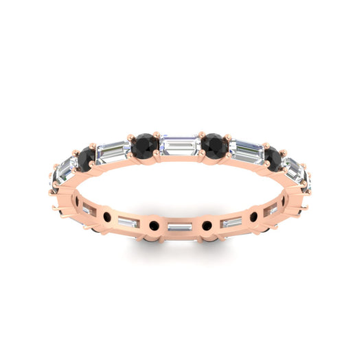 baguette-and-round-diamond-band-with-black-diamond-in-rose-gold-fdewb318gblackangle5-nl-rg