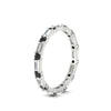 Load image into Gallery viewer, baguette-and-round-diamond-band-with-black-diamond-in-white-gold-fdewb318gblackangle2-nl-wg