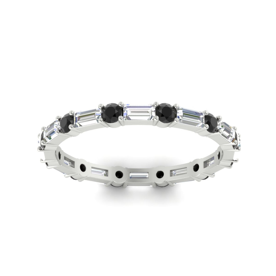 baguette-and-round-diamond-band-with-black-diamond-in-white-gold-fdewb318gblackangle5-nl-wg