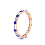 Load image into Gallery viewer, 1.25 Ct. Baguette And Round Eternity Band
