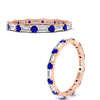 Load image into Gallery viewer, 1.25 Ct. Baguette And Round Eternity Band