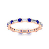 Load image into Gallery viewer, 1.25 Ct. Baguette And Round Eternity Band