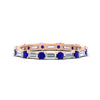 Load image into Gallery viewer, 1.25 Ct. Baguette And Round Eternity Band