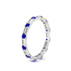 Load image into Gallery viewer, baguette-and-round-diamond-band-with-blue-sapphire-in-white-gold-fdewb318gsablangle2-nl-wg