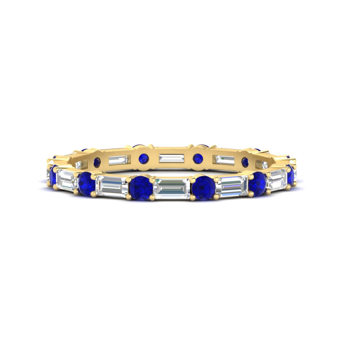 baguette-and-round-diamond-band-with-blue-sapphire-in-yellow-gold-fdewb318gsablsleep-nl-yg