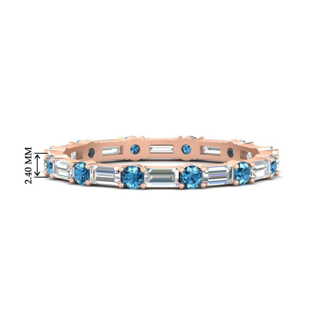 baguette-and-round-diamond-band-with-blue-topaz-in-rose-gold-fdewb318gicbltosleep-nl-rg-hw