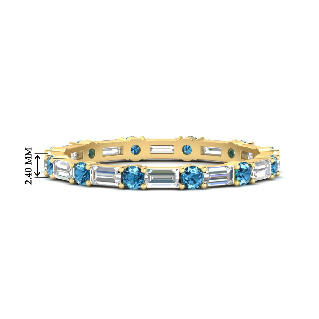 baguette-and-round-diamond-band-with-blue-topaz-in-yellow-gold-fdewb318gicbltosleep-nl-yg-hw
