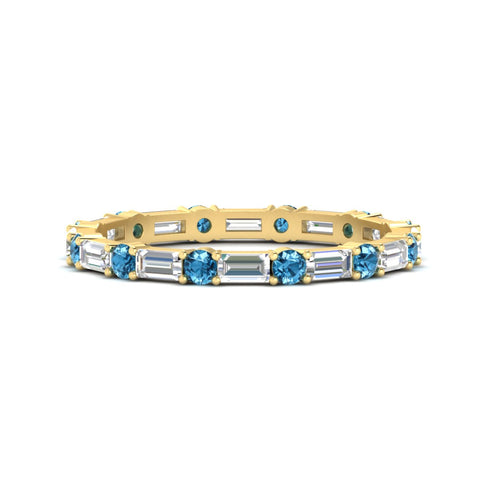 baguette-and-round-diamond-band-with-blue-topaz-in-yellow-gold-fdewb318gicbltosleep-nl-yg