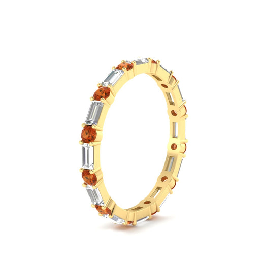 baguette-and-round-diamond-band-with-orange-sapphire-in-yellow-gold-fdewb318gsaorangle2-nl-yg