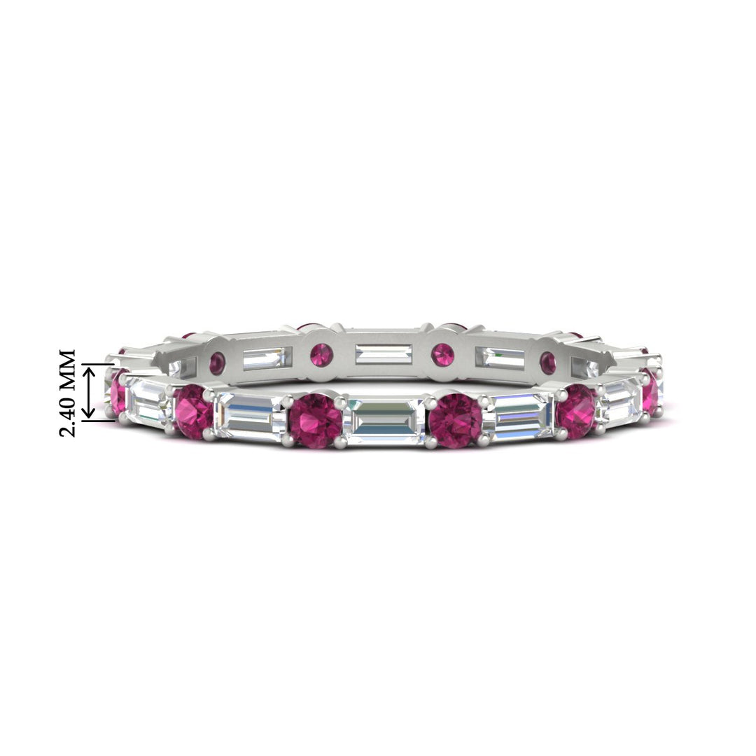 baguette-and-round-diamond-band-with-pink-sapphire-in-white-gold-fdewb318gsadrpisleep-nl-wg-hw