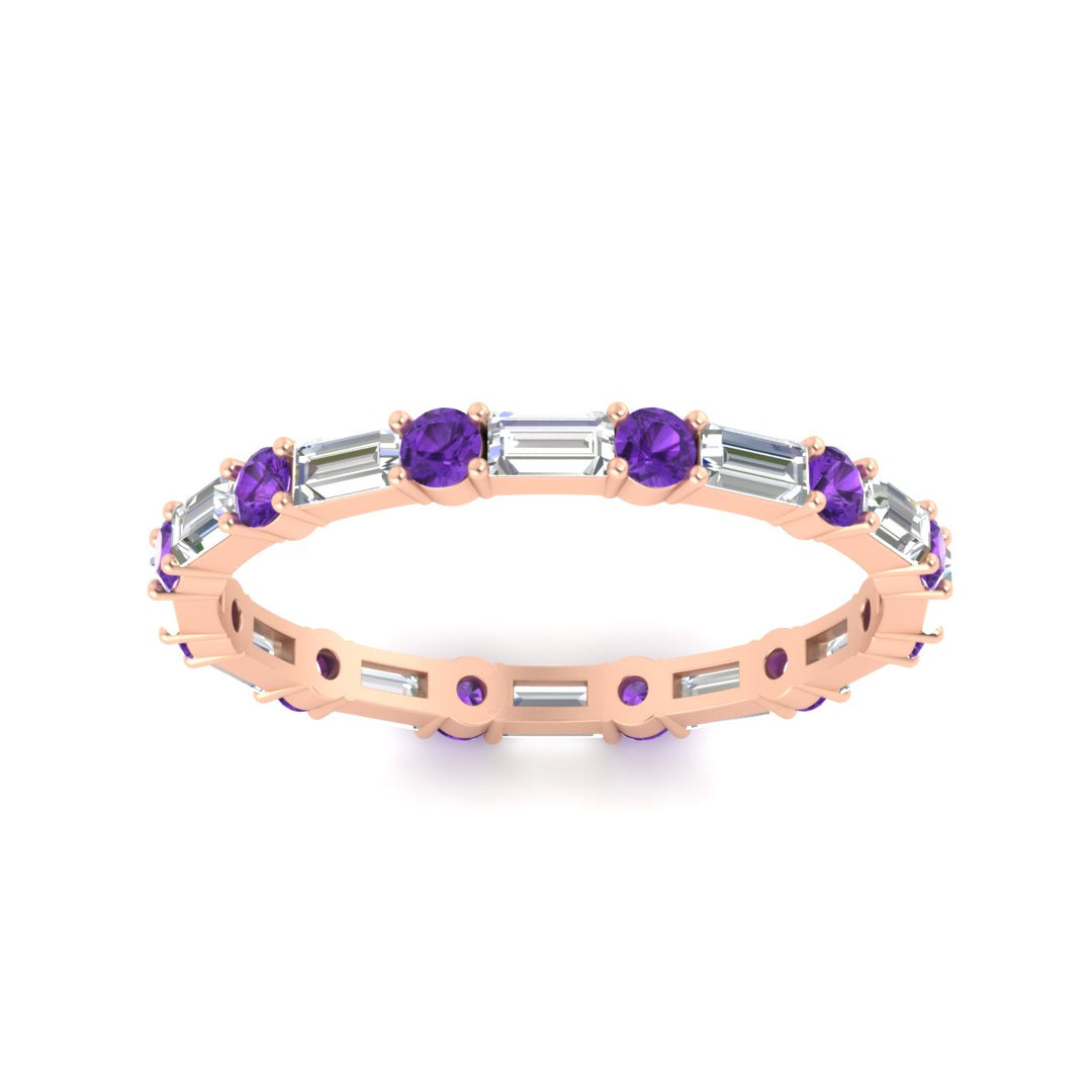 baguette-and-round-diamond-band-with-purple-topaz-in-rose-gold-fdewb318gvitoangle5-nl-rg