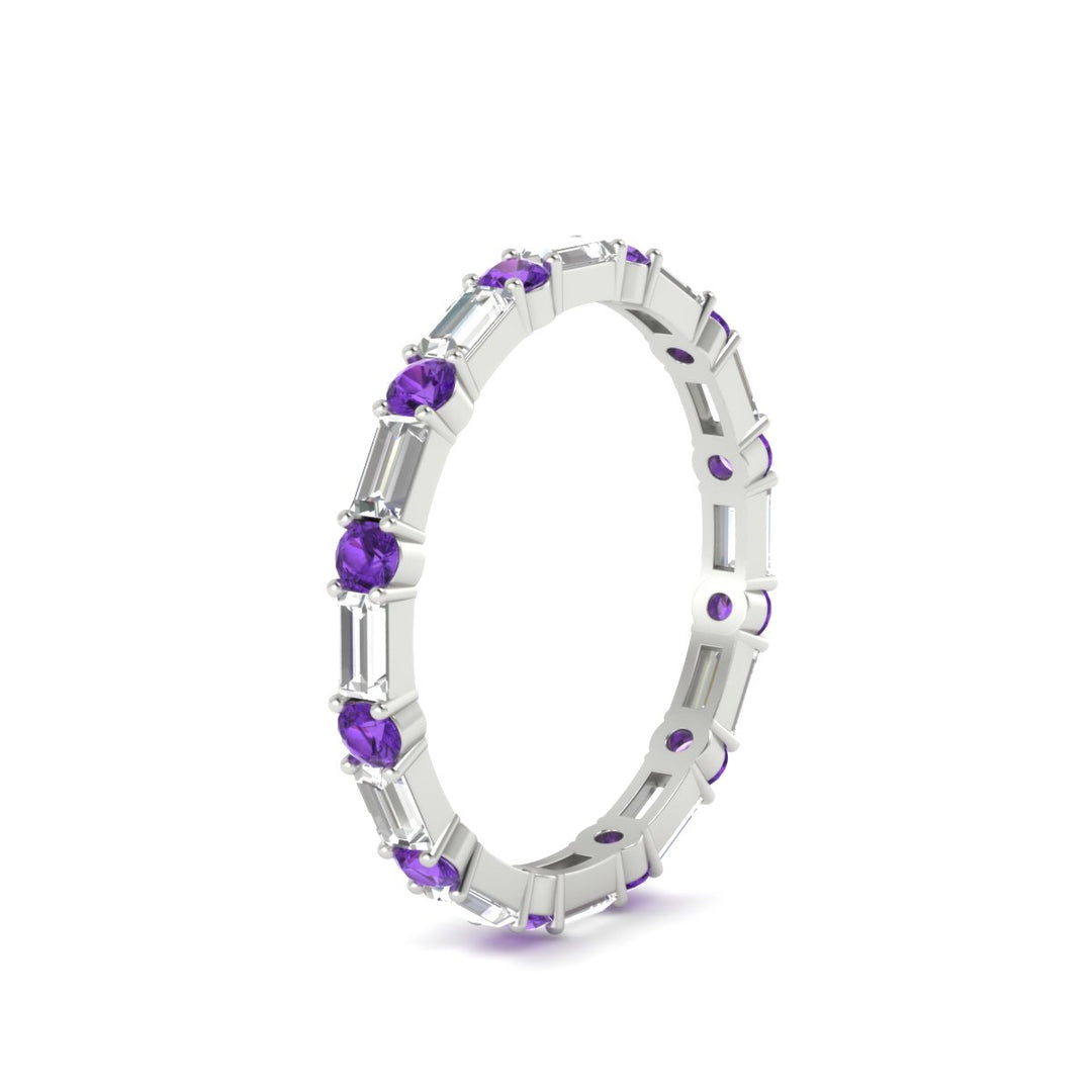 baguette-and-round-diamond-band-with-purple-topaz-in-white-gold-fdewb318gvitoangle2-nl-wg