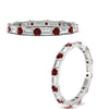 Load image into Gallery viewer, baguette-and-round-diamond-band-with-ruby-in-white-gold-fdewb318grudrangle3-nl-wg