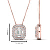 Load image into Gallery viewer, baguette-and-round-emerald-diamond-pendant-in-FDPD10839-NL-RG
