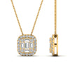 Load image into Gallery viewer, baguette-and-round-emerald-diamond-pendant-in-FDPD10839-NL-YG