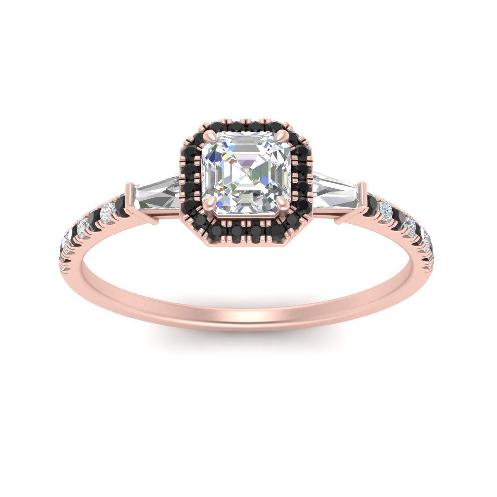 baguette-asscher-cut-halo-accented-black-diamond-engagement-ring-in-rose-gold-FD10047ASRGBLACKANGLE5-NL-RG