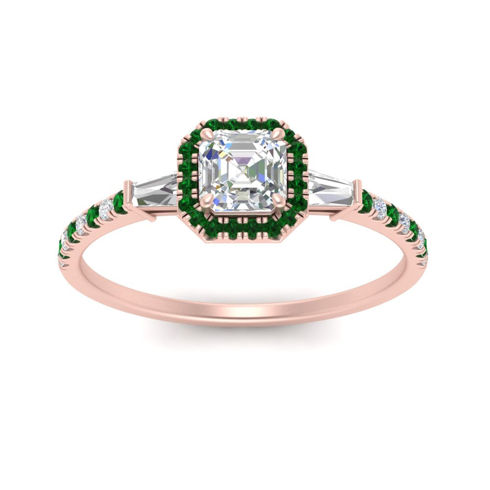 baguette-asscher-cut-halo-accented-emerald-engagement-ring-in-rose-gold-FD10047ASRGEMGRANGLE5-NL-RG