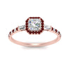 Load image into Gallery viewer, baguette-asscher-cut-halo-accented-ruby-engagement-ring-in-rose-gold-FD10047ASRGRUDRANGLE5-NL-RG_a1596e7d-b1f5-40dd-8820-98472507be2c