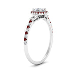 Load image into Gallery viewer, baguette-asscher-cut-halo-accented-ruby-engagement-ring-in-white-gold-FD10047ASRGRUDRANGLE2-NL-WG