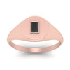 Load image into Gallery viewer, Baguette Signet Ring