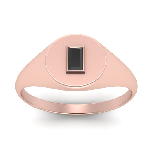 Baguette Signet Ring