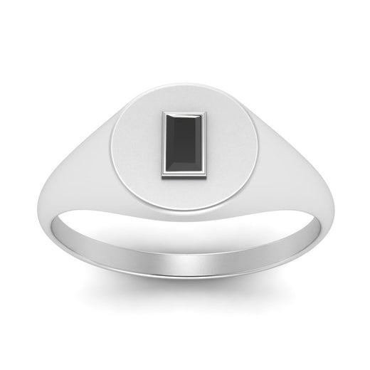 Baguette Signet Ring