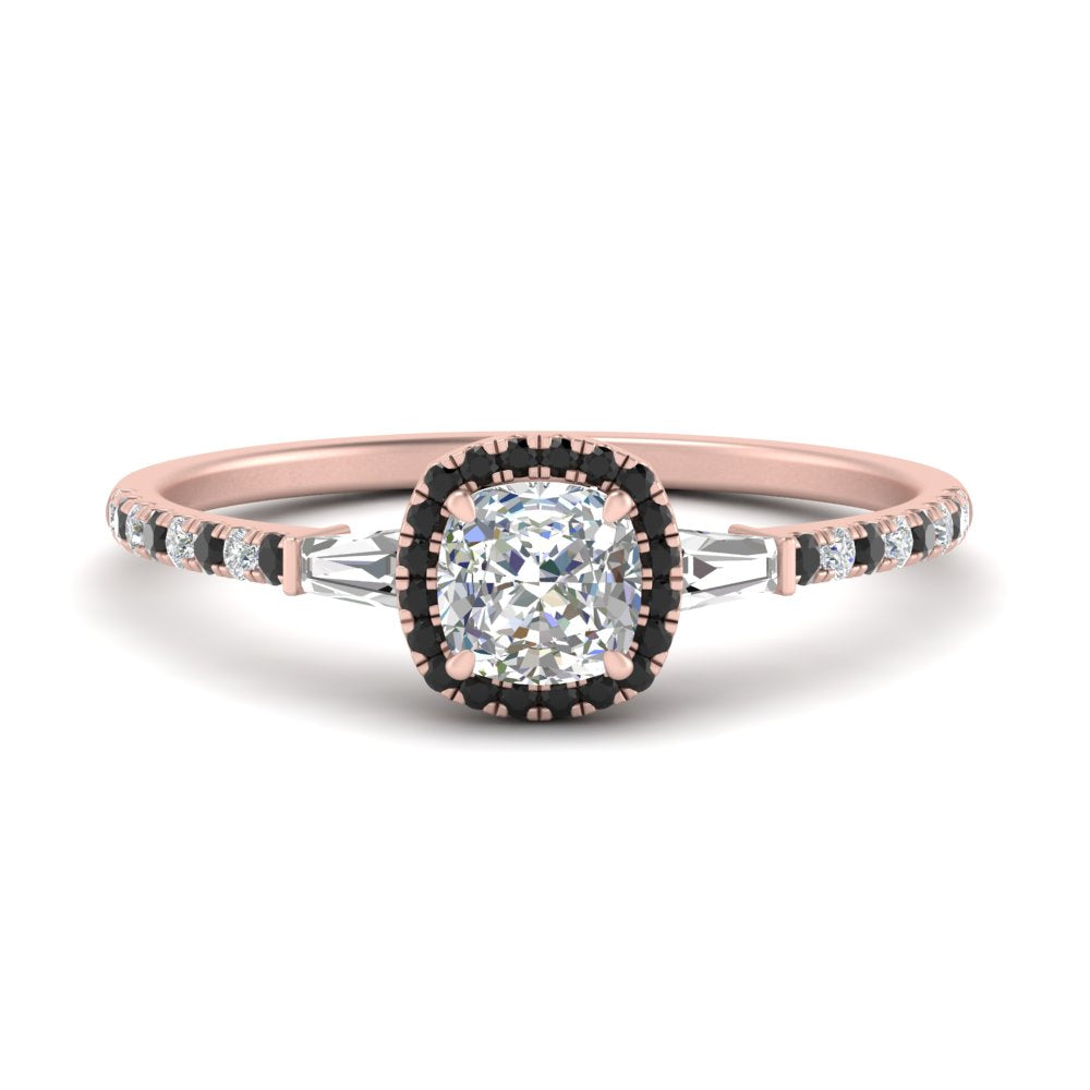 baguette-cushion-cut-halo-accented-black-diamond-engagement-ring-in-rose-gold-FD10047CURGBLACK-NL-RG