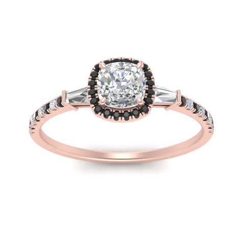 baguette-cushion-cut-halo-accented-black-diamond-engagement-ring-in-rose-gold-FD10047CURGBLACKANGLE5-NL-RG