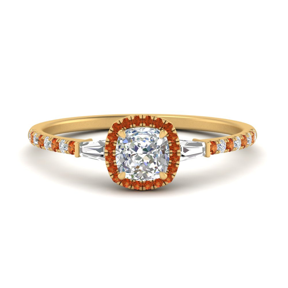 baguette-cushion-cut-halo-accented-orange-sapphire-engagement-ring-in-yellow-gold-FD10047CURGSAOR-NL-YG