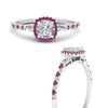 Load image into Gallery viewer, baguette-cushion-cut-halo-accented-pink-sapphire-engagement-ring-in-white-gold-FD10047CURGSADRPIANGLE3-NL-WG_4b61e34b-6f88-404b-8d23-35187a971d64
